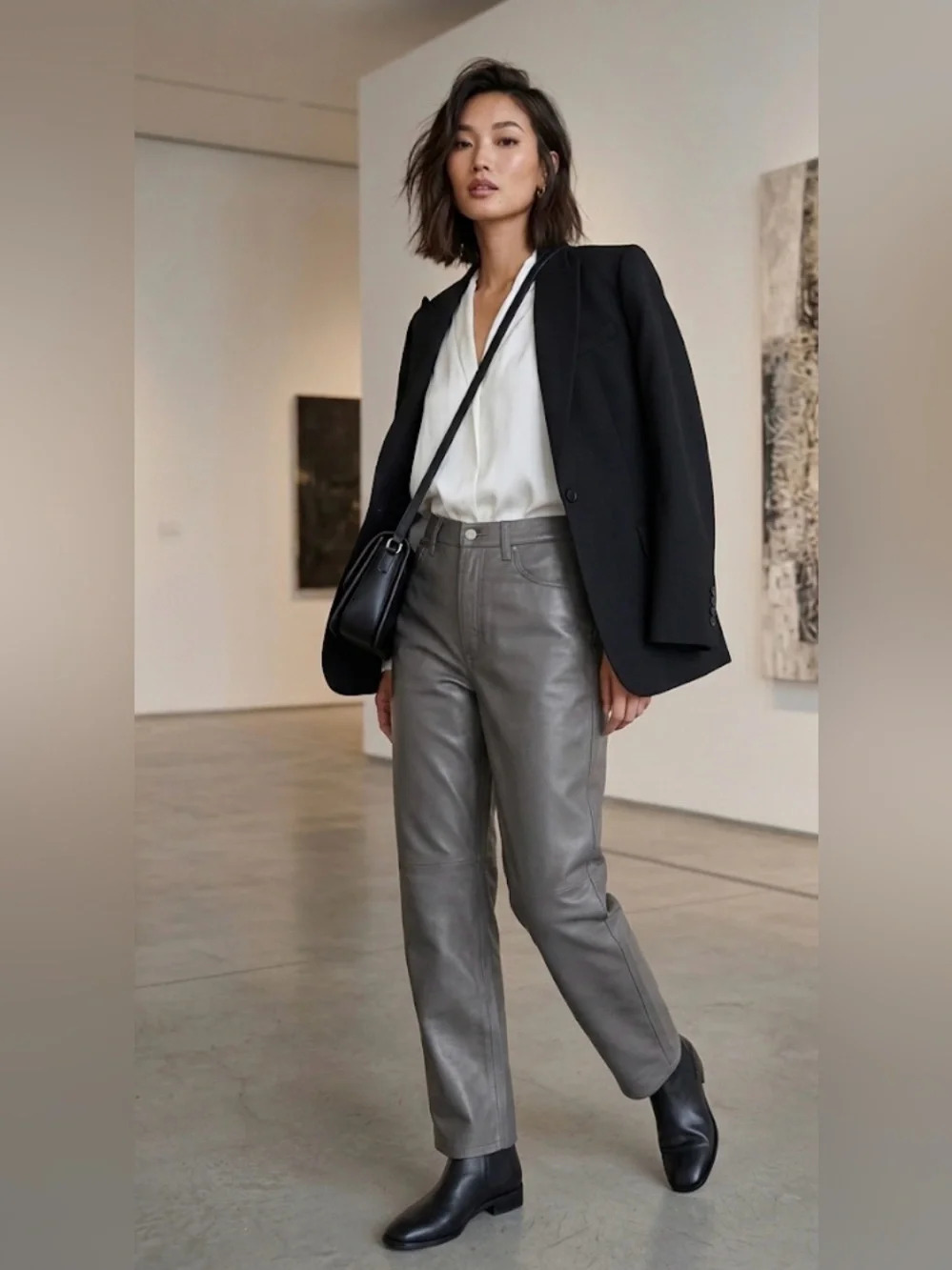 AGOLDE Recycled Leather Pants